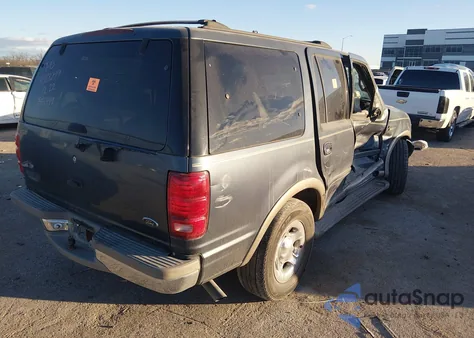 2001 Ford Expedition Eddie Bauer z USA, uszkodzony, nr VIN 1FMRU17W41LB41449